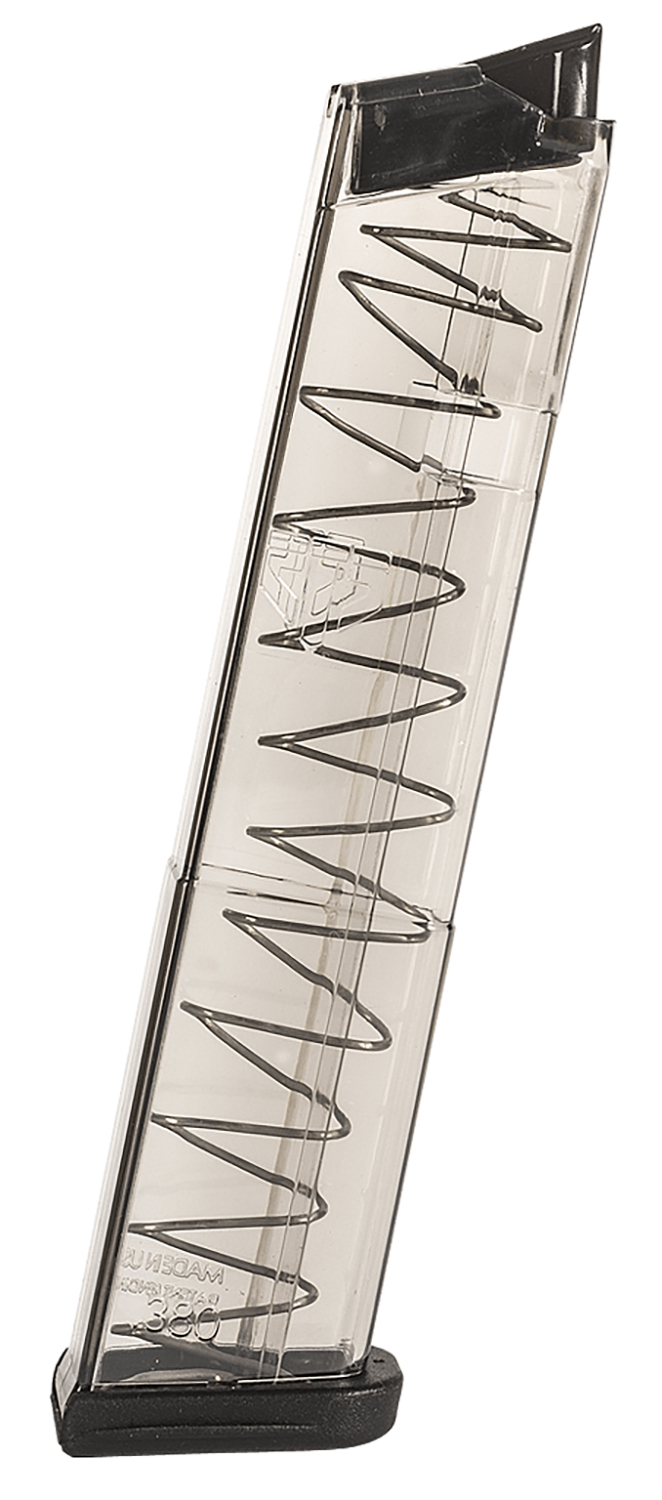 ETS GLK4212 12rd Extended Magazine .380 ACP for Glock 42 Clear Polymer