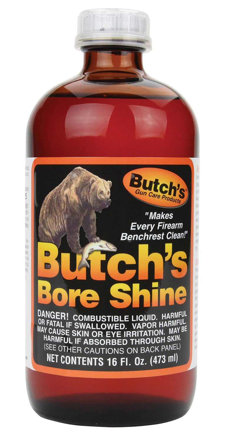 Butch's Bore Shine 2941 16 oz Non-Abrasive Solvent for Copper Lead