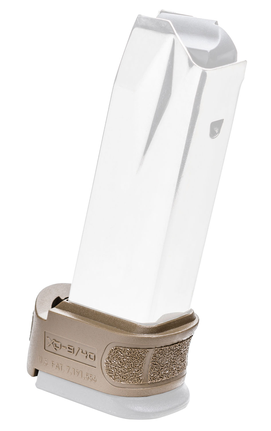 Springfield Armory XDG5003FDE XD Mod.2 Magazine Sleeve, Polymer, Flat Dark Earth, 9mm/40 S&W