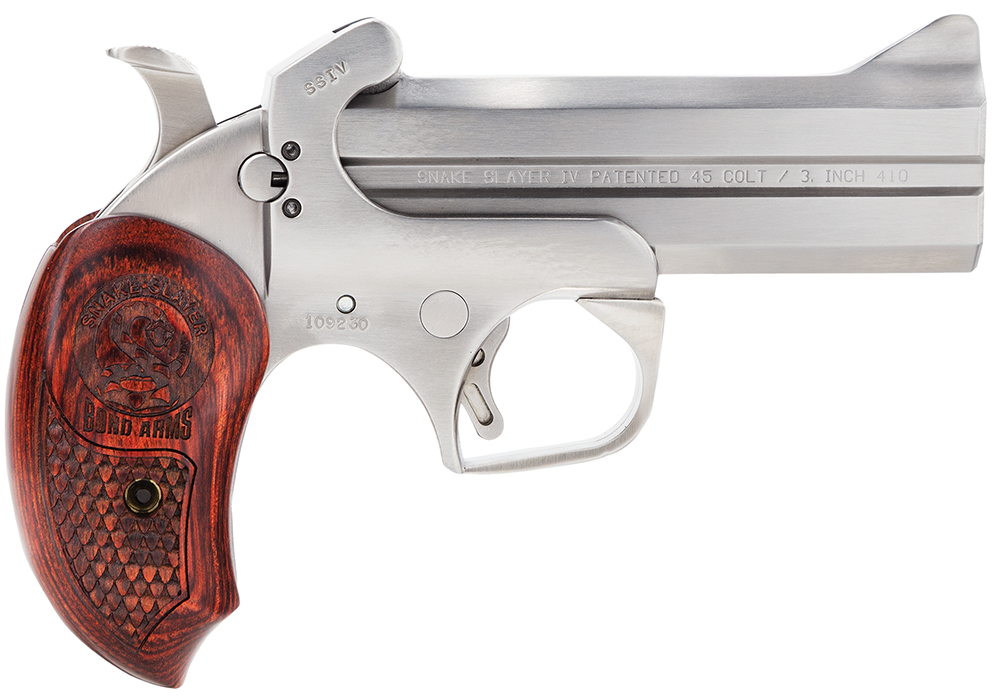 Bond Arms BASS4 Snakeslayer IV 45 Colt (LC) 2rd 4.25" Barrel, Stainless...-img-0