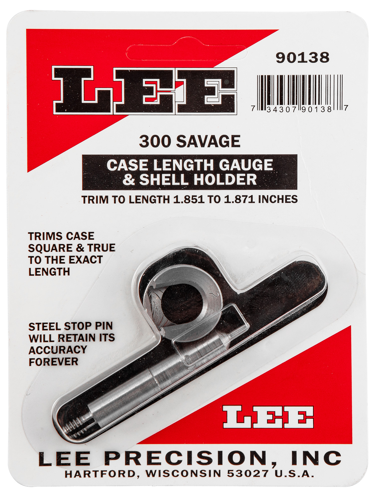 Lee Precision 90138 Case Length Gauge  300 Savage