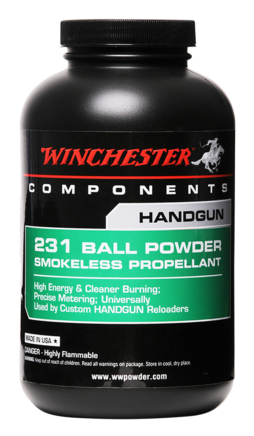 Winchester Powder 2311 Ball Powder 231 Handgun Multi-Caliber 1 lb