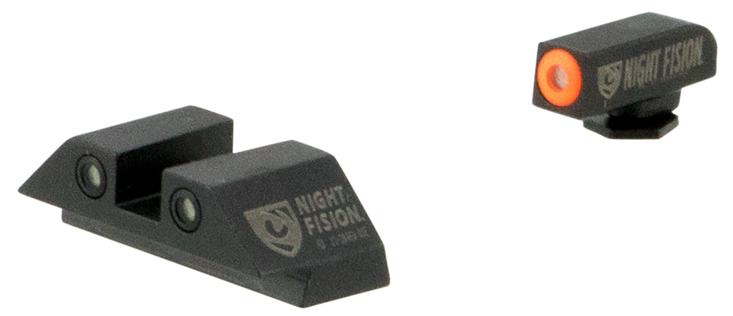 Night Fision GLK001003OGW Tritium Night Sights Glock 17/19/22/43 - Nightforce Optics - STEEL