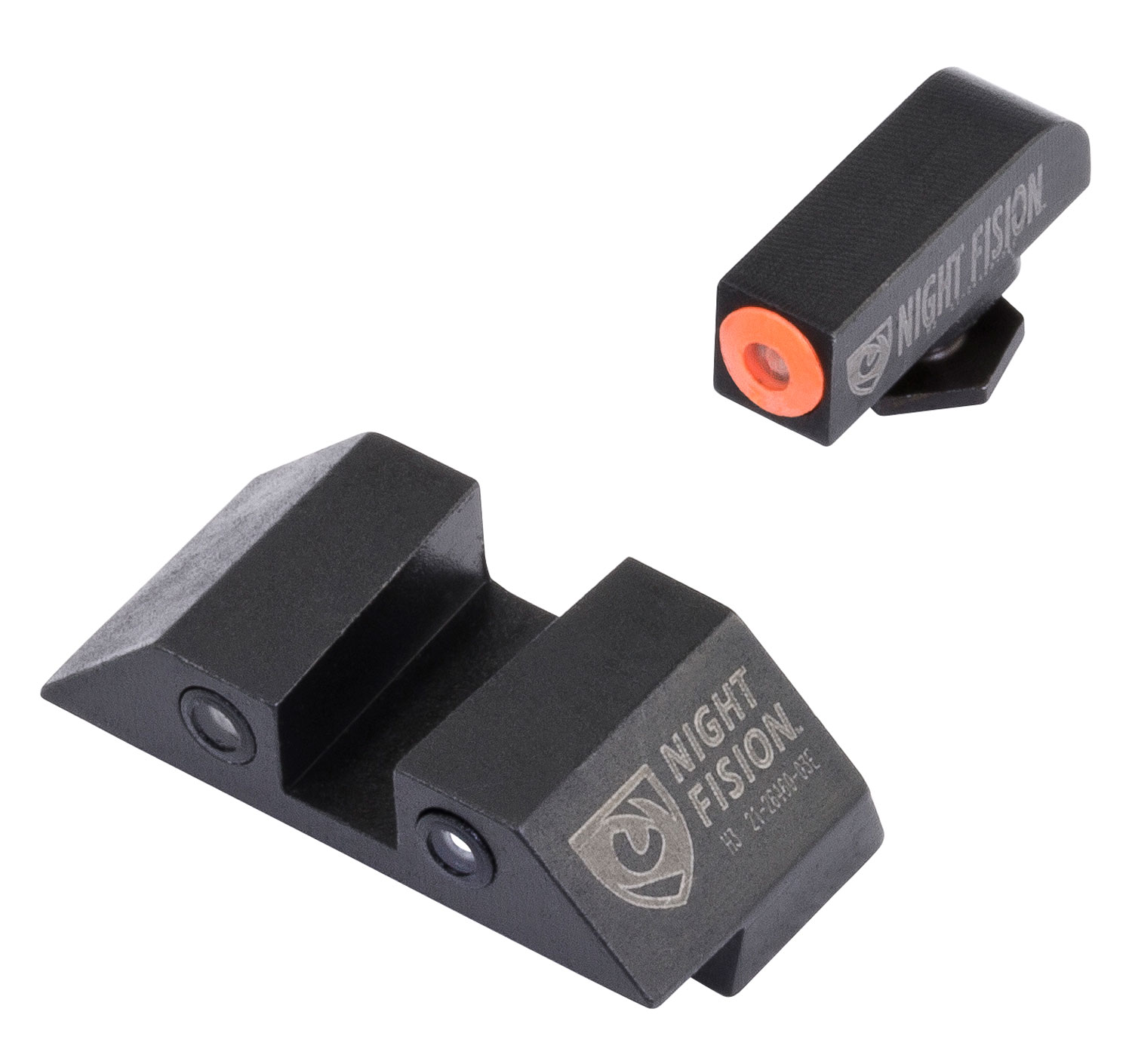 Night Fision GLK001003OGZ Tritium Night Sights for Glock 17/19/22/43