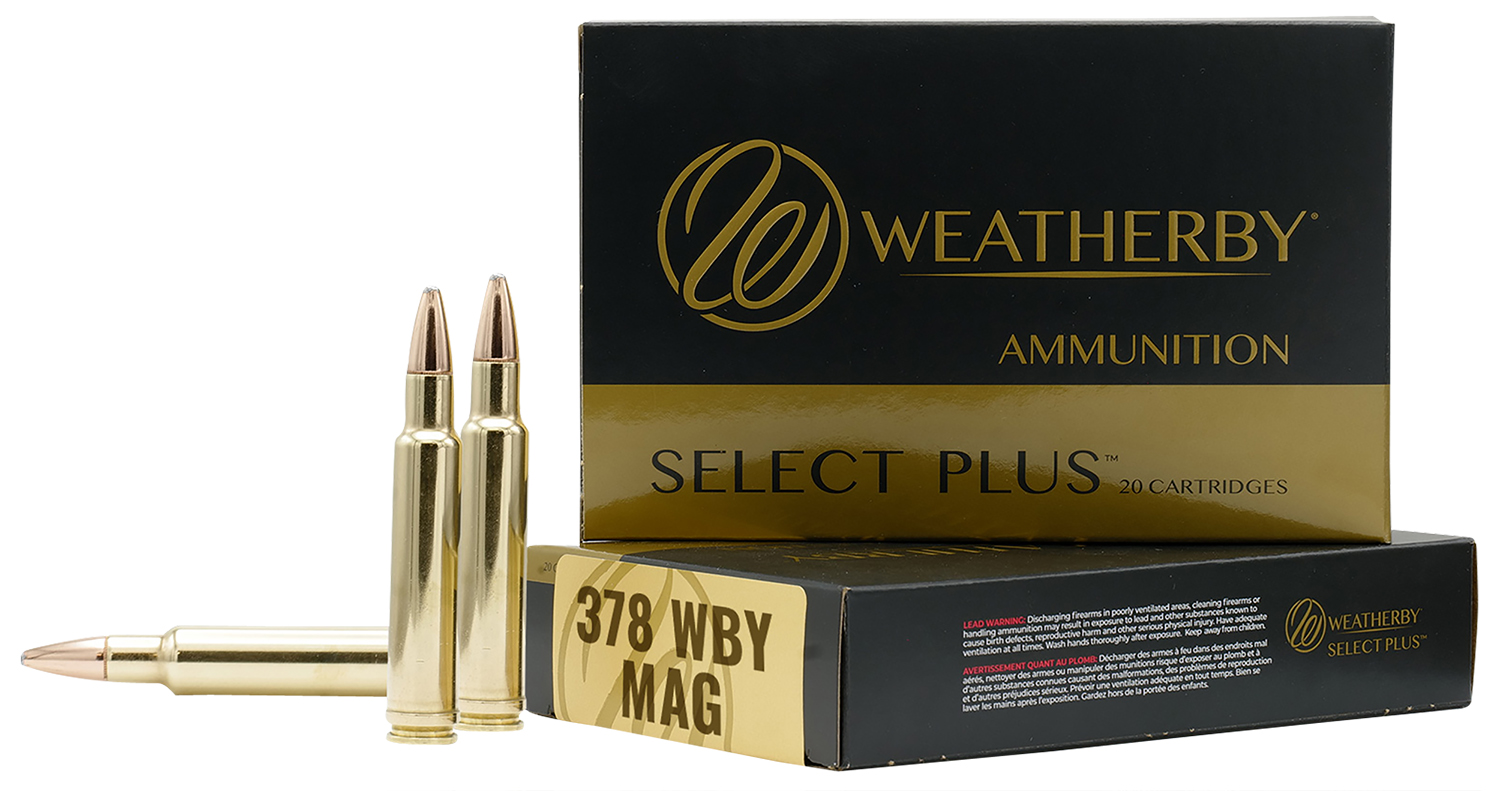 Weatherby Select Plus .378 Weatherby Magnum 270gr Barnes TSX Lead Free 3060fps