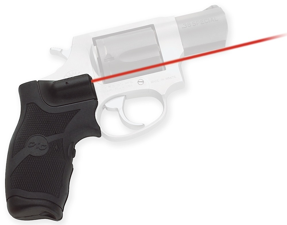 Crimson Trace LG-385 Lasergrips Red Laser for Taurus Small Frame Black