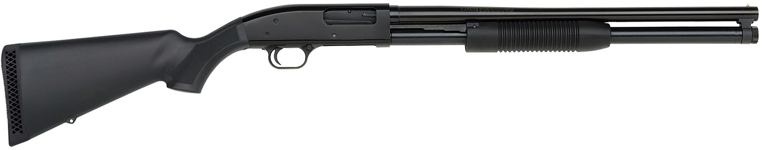 Maverick Arms 31046 88 Security 12 Gauge 3 7+1 20 Blued Barrel, Black Fixed Synthetic Stock