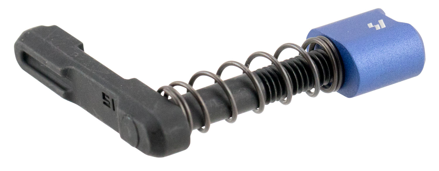 Strike Industries ARSMCBLU Magazine Catch Steel with Blue 6061-T6 Alumin... - Strike Industries - AR STYLE
