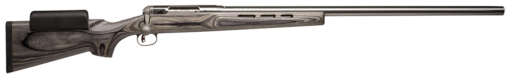 Savage Arms 18154 12 F/TR 308 Win Bolt Action Rifle, Stainless Finish, Satin Wood Laminate Stock, 30" Barrel, 1rd Capacity