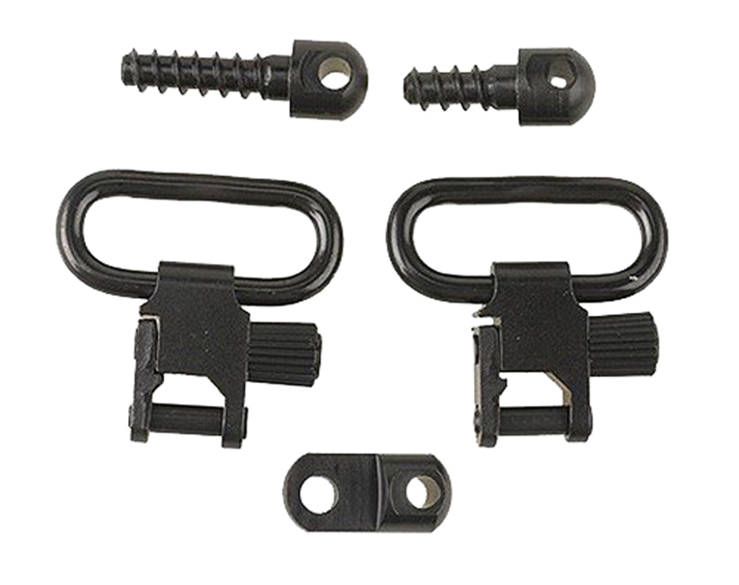 Uncle Mike's 14612 Super Swivel  Quick Detach 115 RUG Tri-Lock Blued 1" Loop for Ruger 10/22