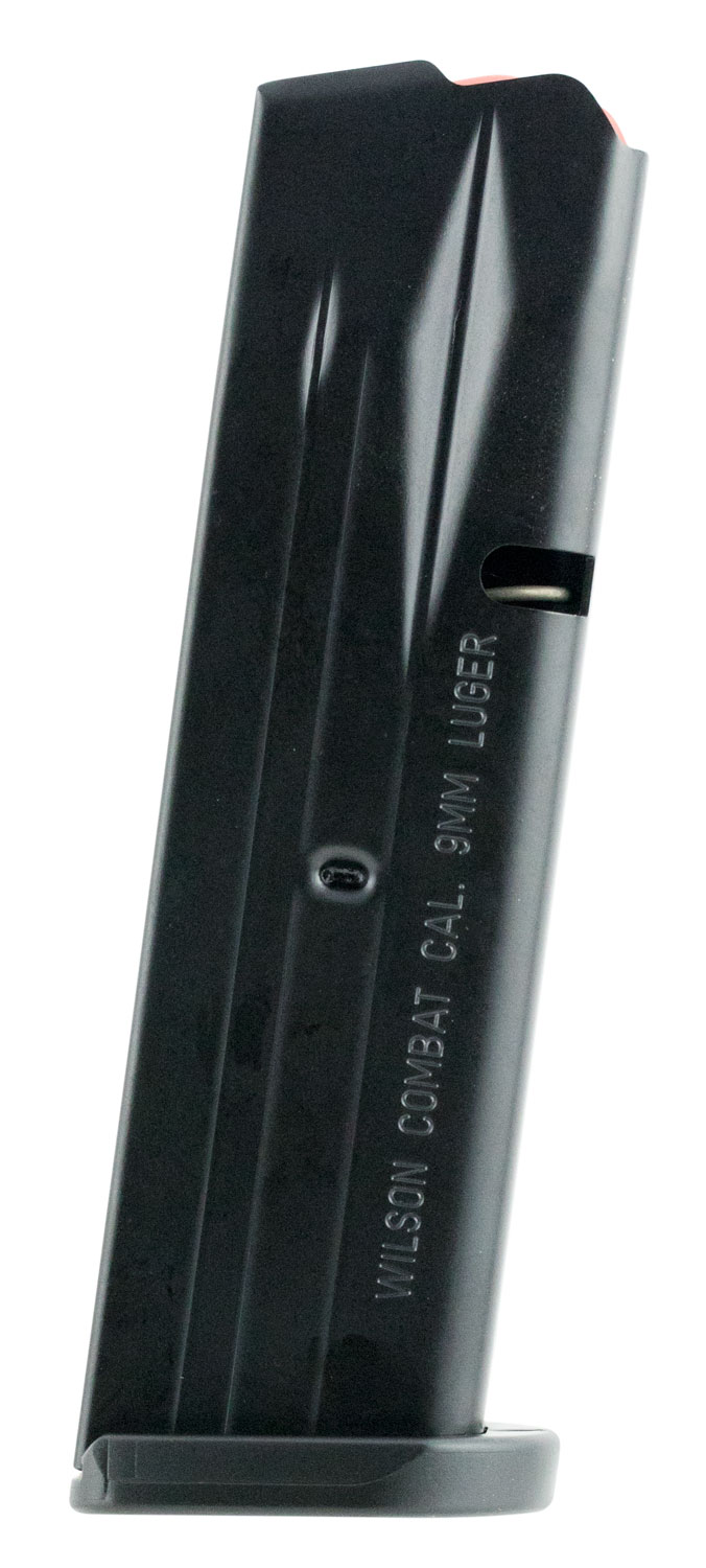 Wilson Combat EDC X9 10-Round 9mm Detachable Magazine, Black Steel, Anti-Friction Coating, Made in Italy