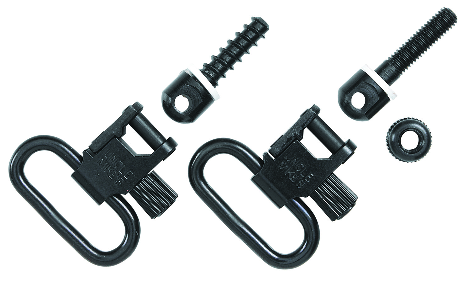 Uncle Mike's MO10022 Super Swivel  Quick Detach 115 Tri-Lock Nickel 1