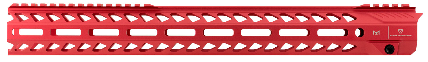 Strike Industries SI-STRIKERAIL-17-RED 17in Red M-LOK Handguard