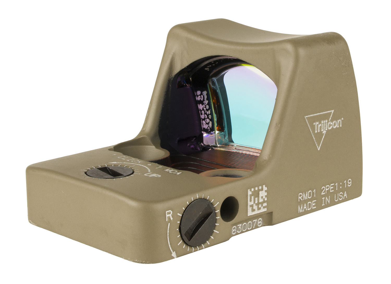 Trijicon 700624 RMR Type 2 Red Dot Sight 3.25 MOA Flat Dark Earth