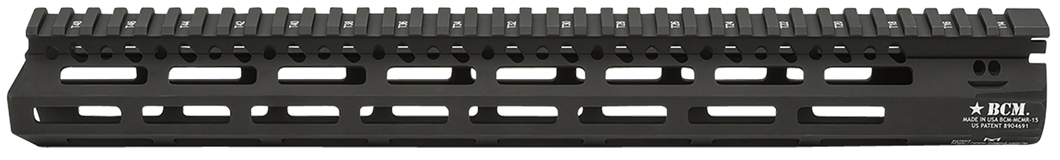 BCM MCMR15556BLK 15" M-LOK Free-Float Handguard, Black Anodized Aluminum - Bravo Company Manufacturing - AR PLATFORM