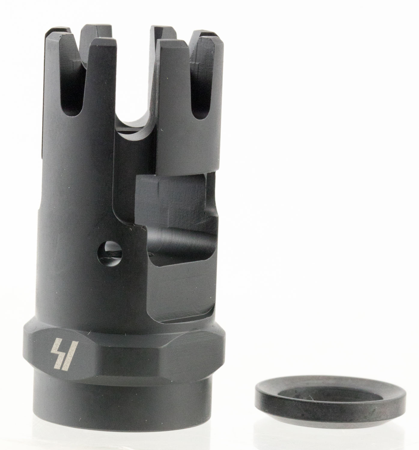Strike Industries SI CM-COMP Checkmate Compensator 1/2"-28 TPI Black Steel - Strike Industries - CHECKMATE
