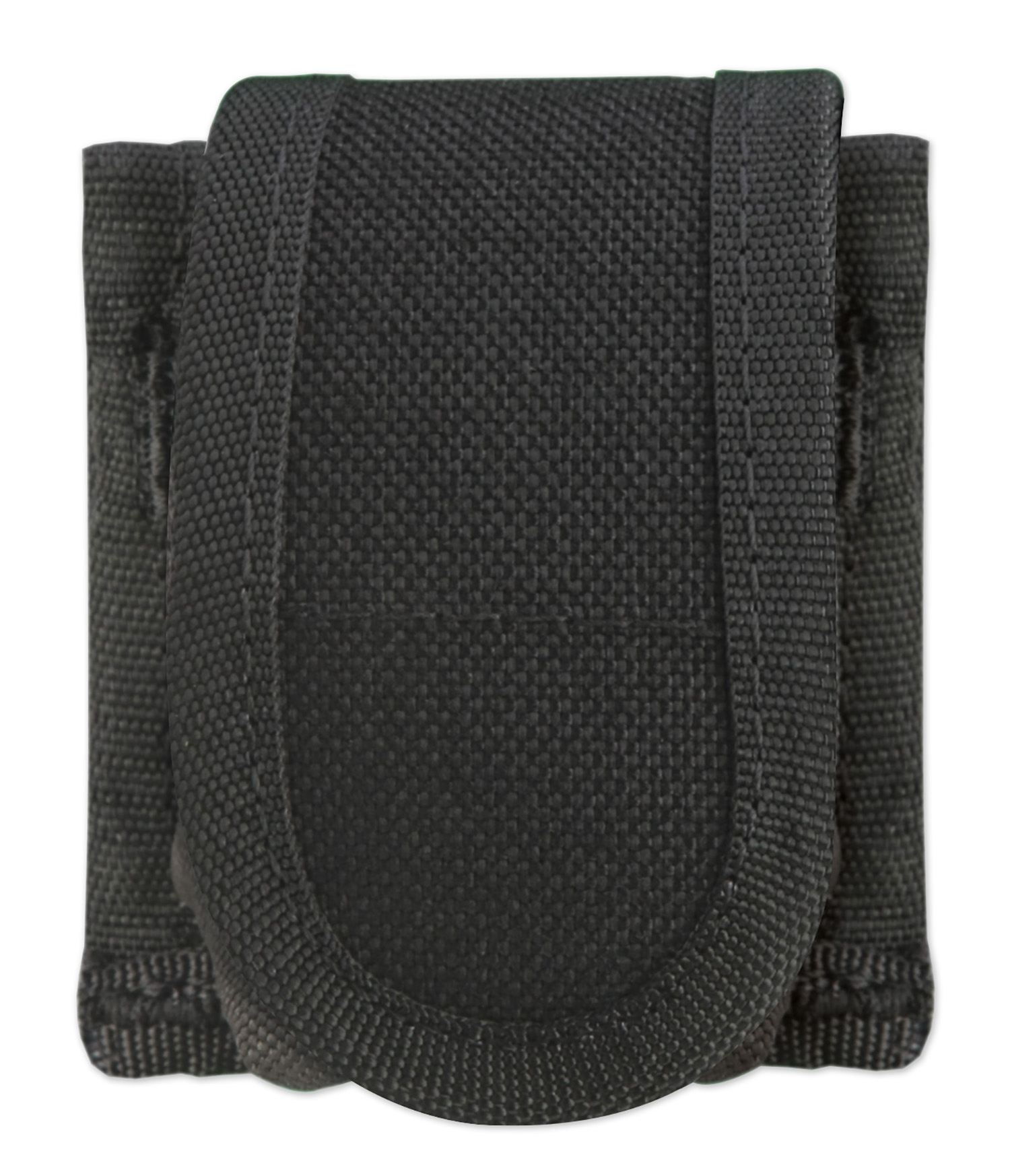 Uncle Mike's 88271 Universal SpeedLoader Mag Pouch Single Black Kodra Nylon Hook & Loop Belts 2.25 Wide