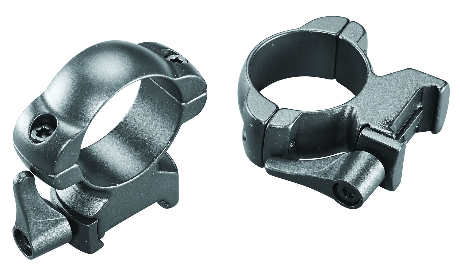 Weaver Mounts 49335 Lever Lok Top Mount 30mm High Matte Black Steel