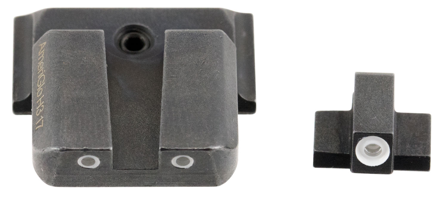 AmeriGlo SW801 Classic Tritium Sight Set for Smith & Wesson M&P Black |-img-0