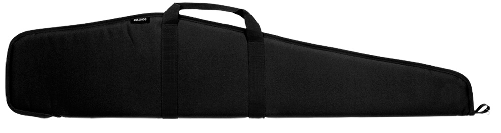 Bulldog BD100 Pit Bull Rifle Case 48 Black Water Resistant Nylon Closed-Cell Padding for Scoped Rifle