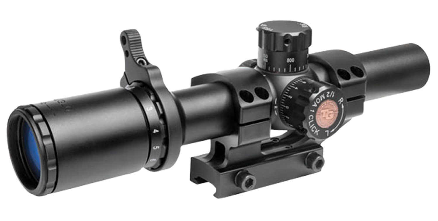 TruGlo TG8516TL Tru-Brite 30 1-6x24mm Illuminated Rifle Scope Matte Black - TruGlo - 24MM