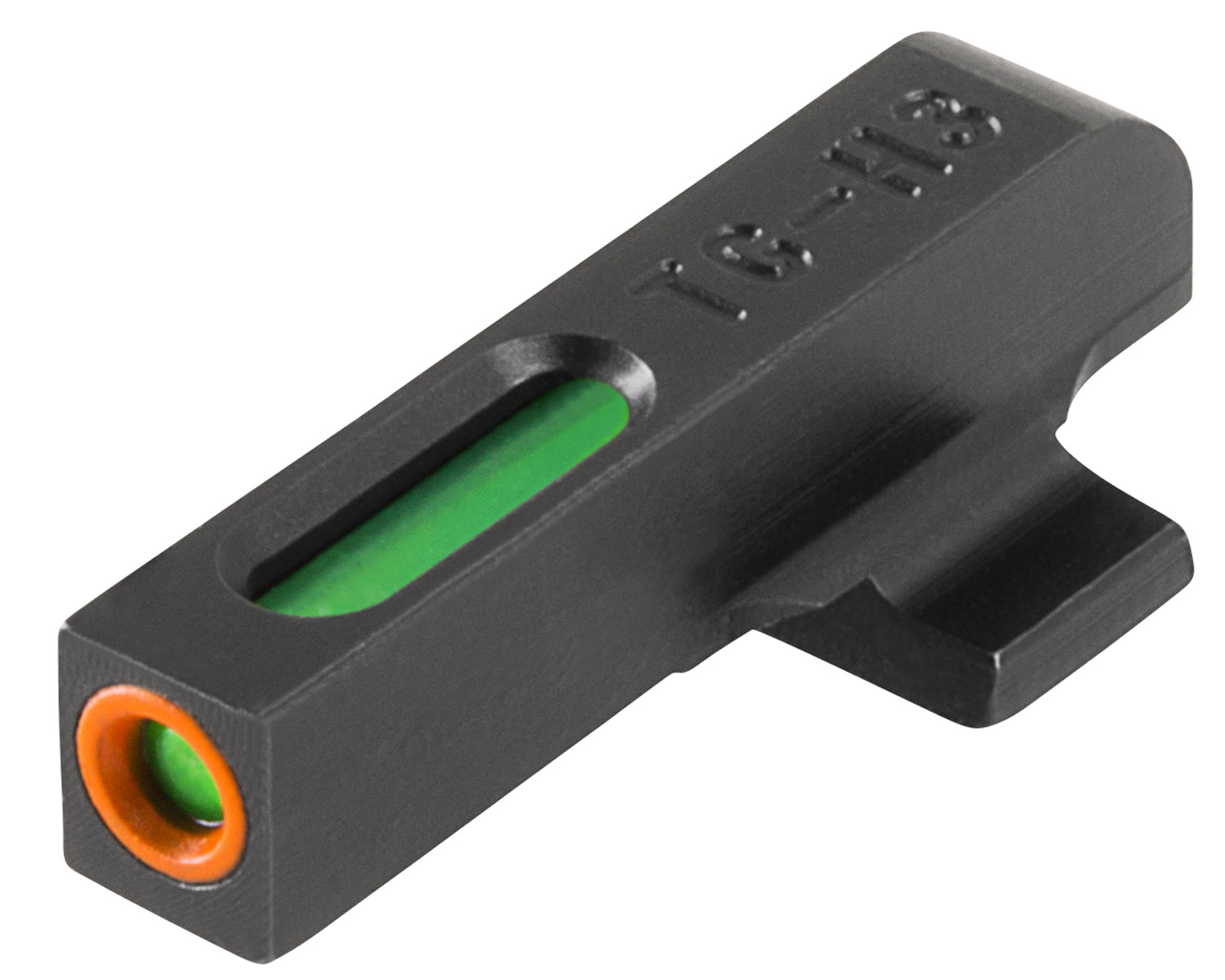 TruGlo TG13BR1PC TFX Pro Black | Green Tritium & Fiber Optic Orange Out...