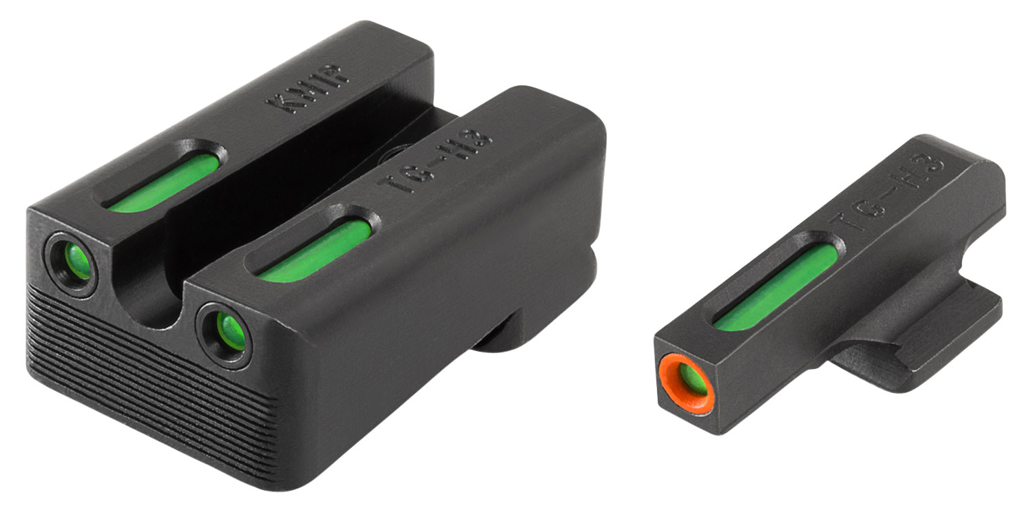 TruGlo TFX Pro Tritium/Fiber Optic Day/Night Sight Set for Kimber