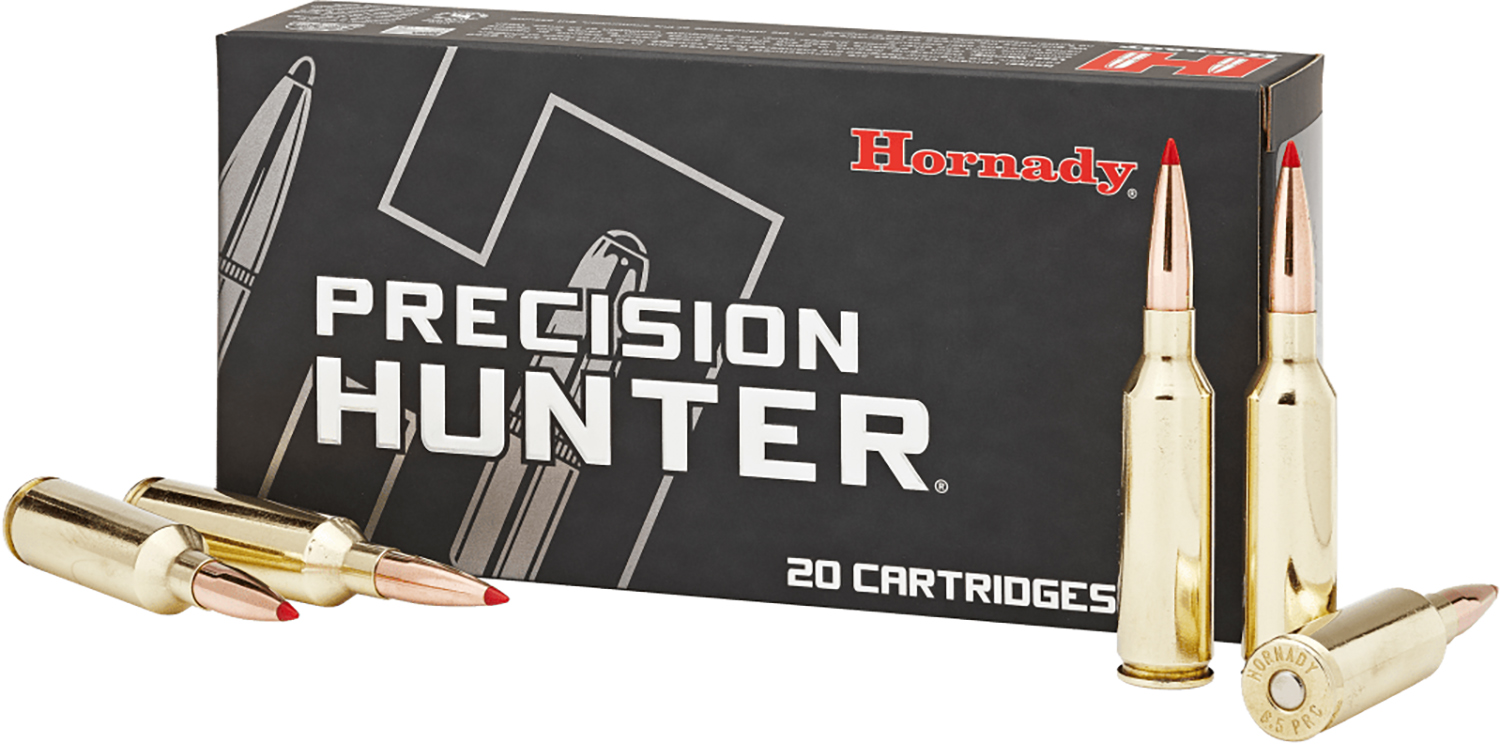 Hornady 81621 Precision Hunter  6.5PRC 143gr Extremely Low Drag eXpanding 20 Per Box/10 Case