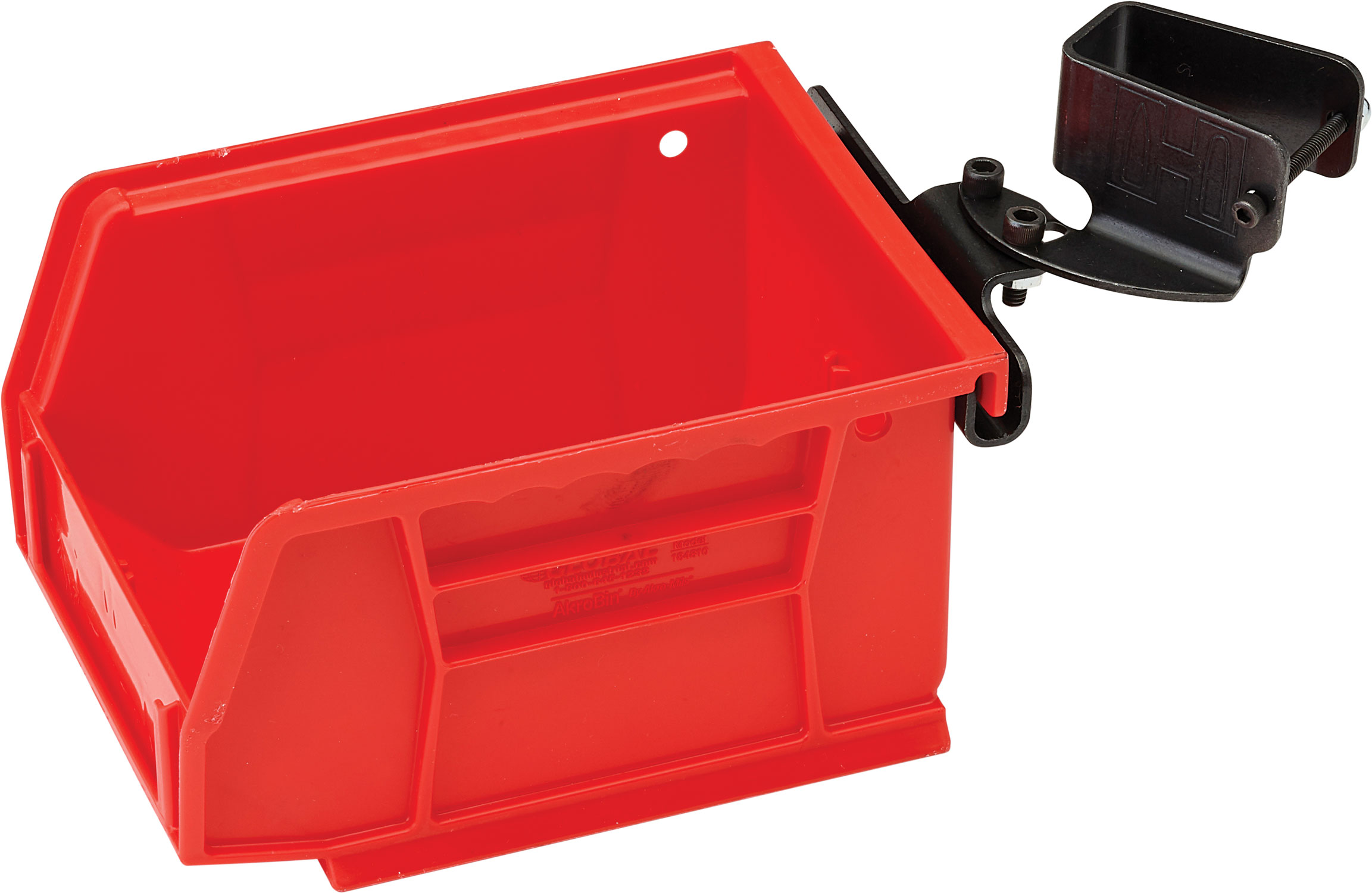 Hornady 366692 Lock-N-Load Universal Bin & Bracket Red Plastic Swivel Base