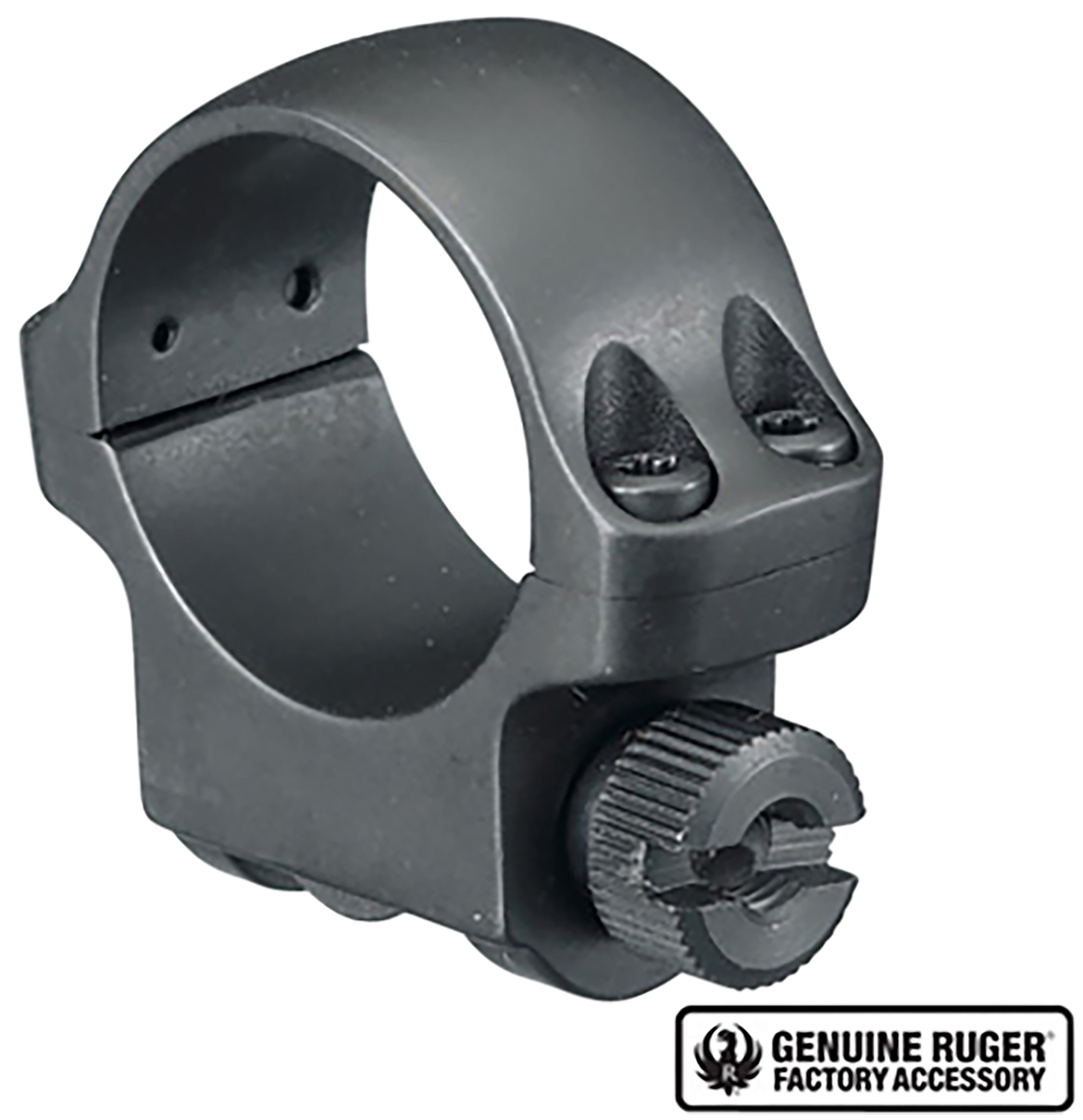 Ruger 90277 3BHM Scope Ring  Matte Black 1 Low