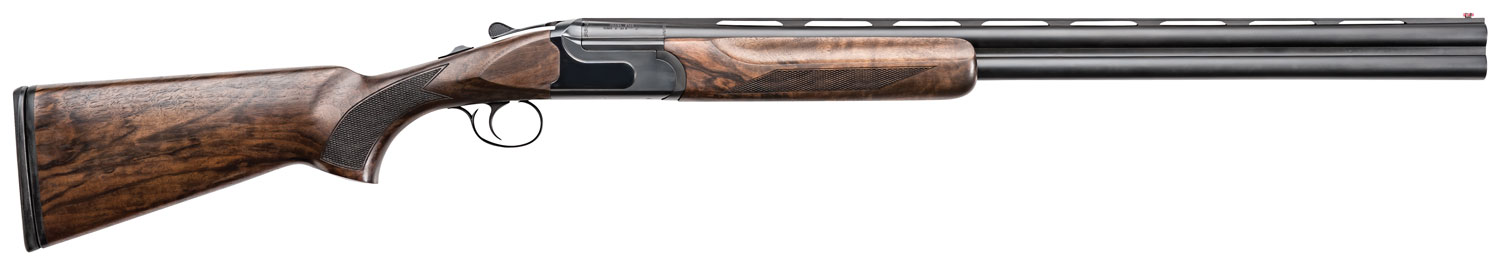 Chiappa Firearms Charles Daly 214E Field Shotgun: 12 Gauge, 28" Barrels, 3" Chambers, Double Barrel, Walnut Stock, Matte Blued Finish, 2 Rounds