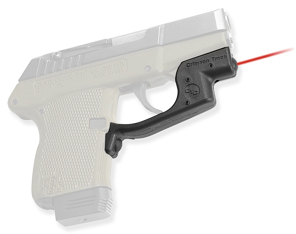 Crimson Trace 0120401 LG-430 Laserguard Black Red Laser Kel-Tec P-3AT-P-32 - Crimson Trace Corporation - 0.50" AT 50 FT