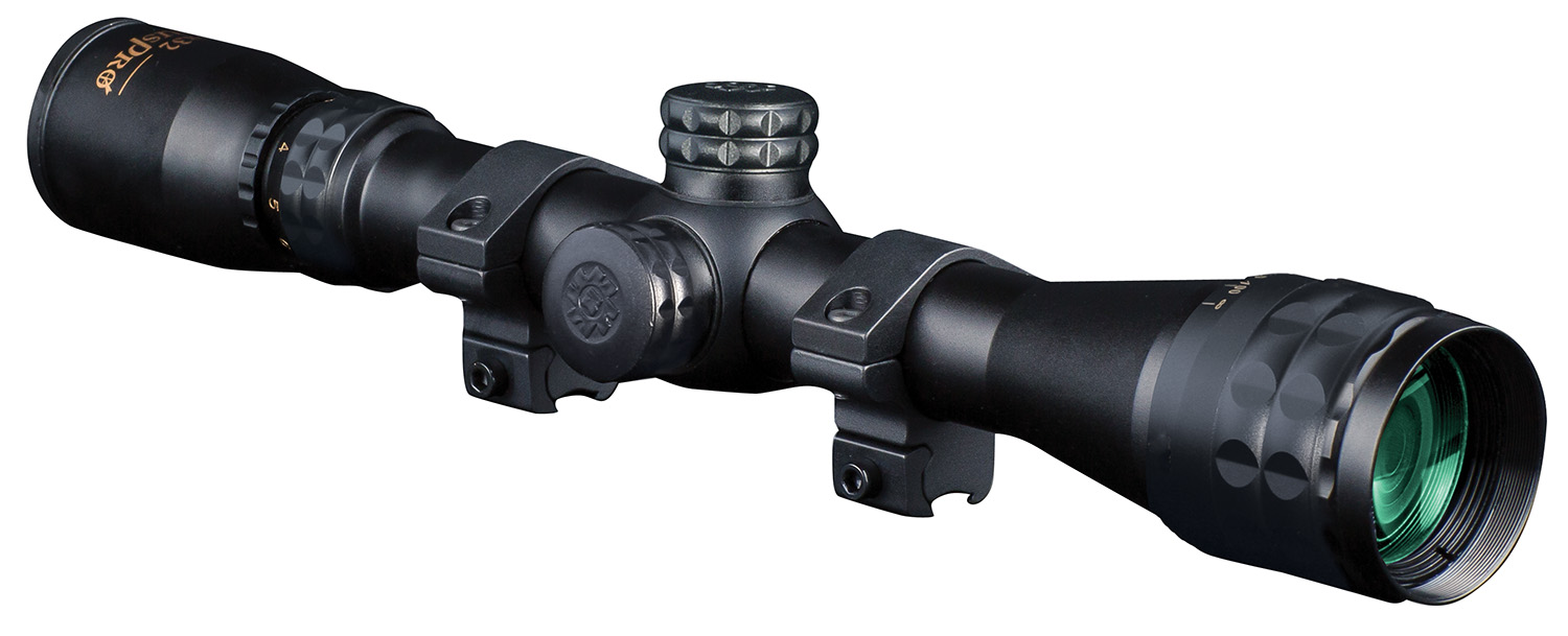 Konus 7267 KonusPro  Matte Black 3-9x32mm AO 1 Tube Engraved 30/30 Duplex Reticle Includes Mounting Rings