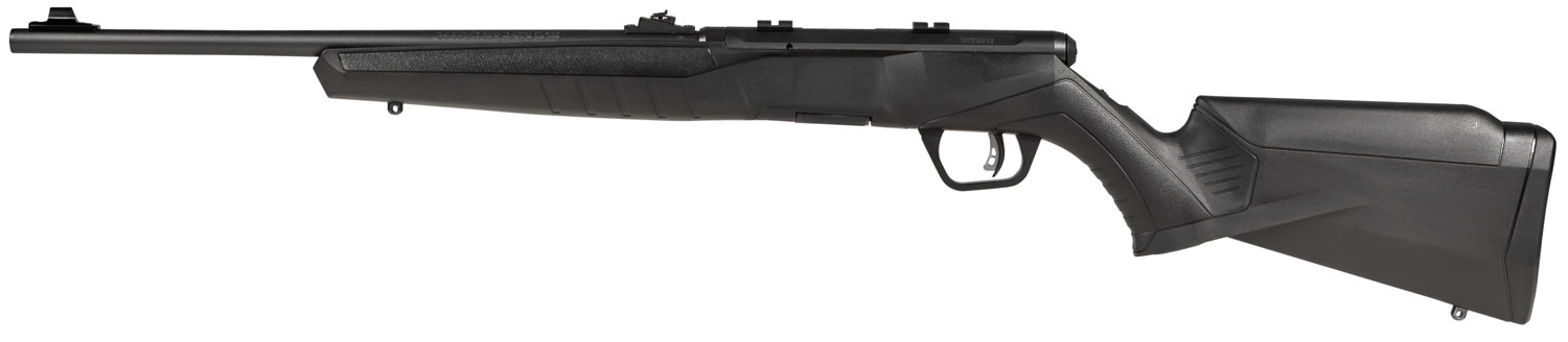 Savage Arms 70514 B22 Magnum F Compact Bolt Action 22 WMR 10+1 18" Barrel, Matte Blued Metal Finish & Matte Black Synthetic Stock