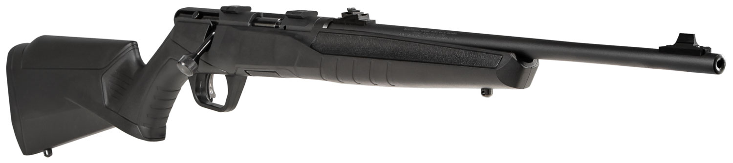 Savage Arms 70514 B22 Magnum F Compact Bolt Action 22 WMR 10+1 18" Barrel, Matte Blued Metal Finish & Matte Black Synthetic Stock