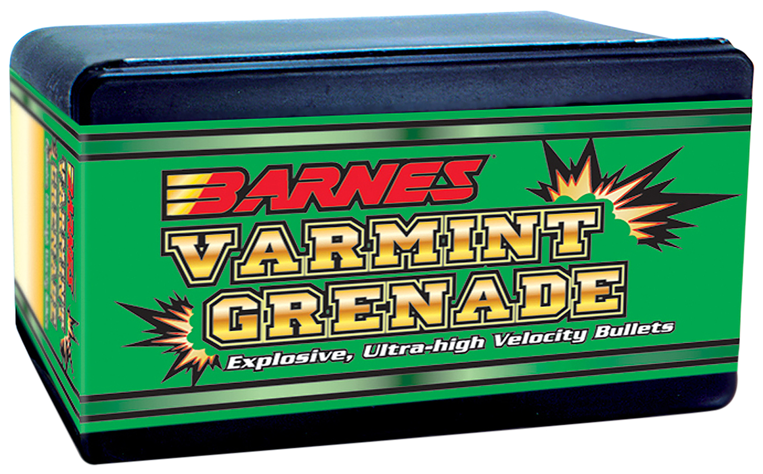 Barnes Bullets 30198 Varmint Grenade Ultra High Velocity 223 Rem .224 50...-img-0