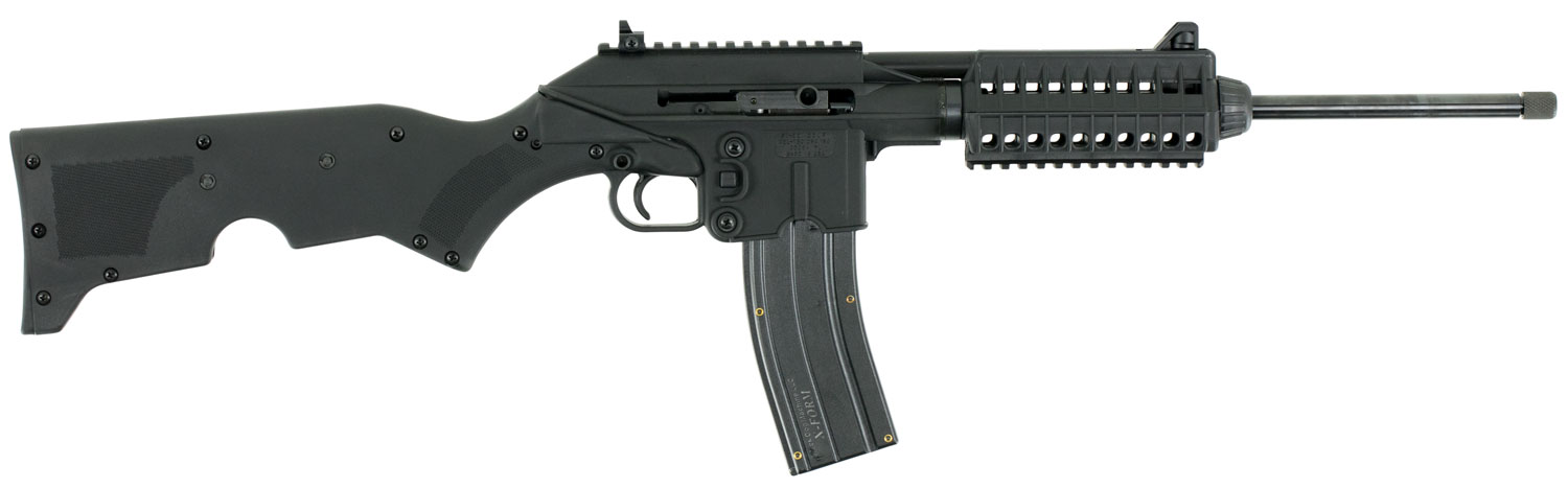 Kel-Tec SU22CABLK SU-22  Full Size 22 LR 26+1 16.10" Black Barrel Black Polymer Receiver Black Fixed Stock w/Storage Compartment Right Hand