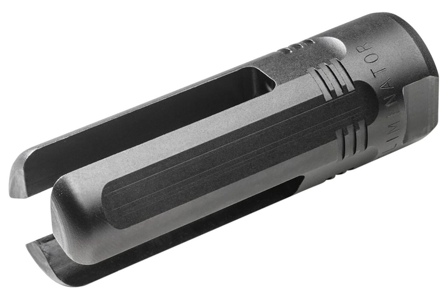 SureFire 3PELIMINATOR7625824 3P Eliminator Flash Hider Black Nitride Stainless Steel with 5/8-24 tpi Threads & 2.80 OAL for 7.62x51mm NATO AR-10