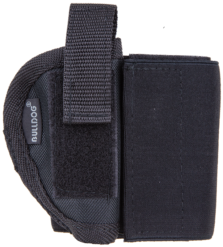 Bulldog WANK2R Ankle Black Elastic Velcro Fits S&W J Frame 2-2.50"...