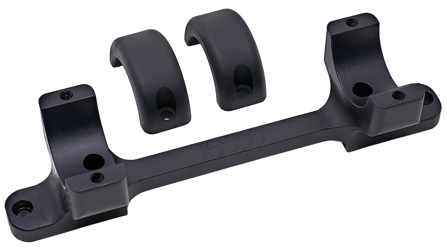 DNZ 16550 Game Reaper-Tikka Scope Mount/Ring Combo Matte Black 1