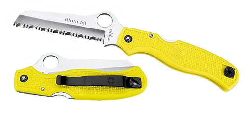 Spyderco C89SYL Atlantic Salt SL/FS Yellow FRN H-1 Knife