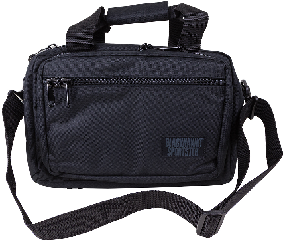 Blackhawk 74RB01BK Sportster Deluxe Range Bag Black 600D Polyester 15"x11"x10"