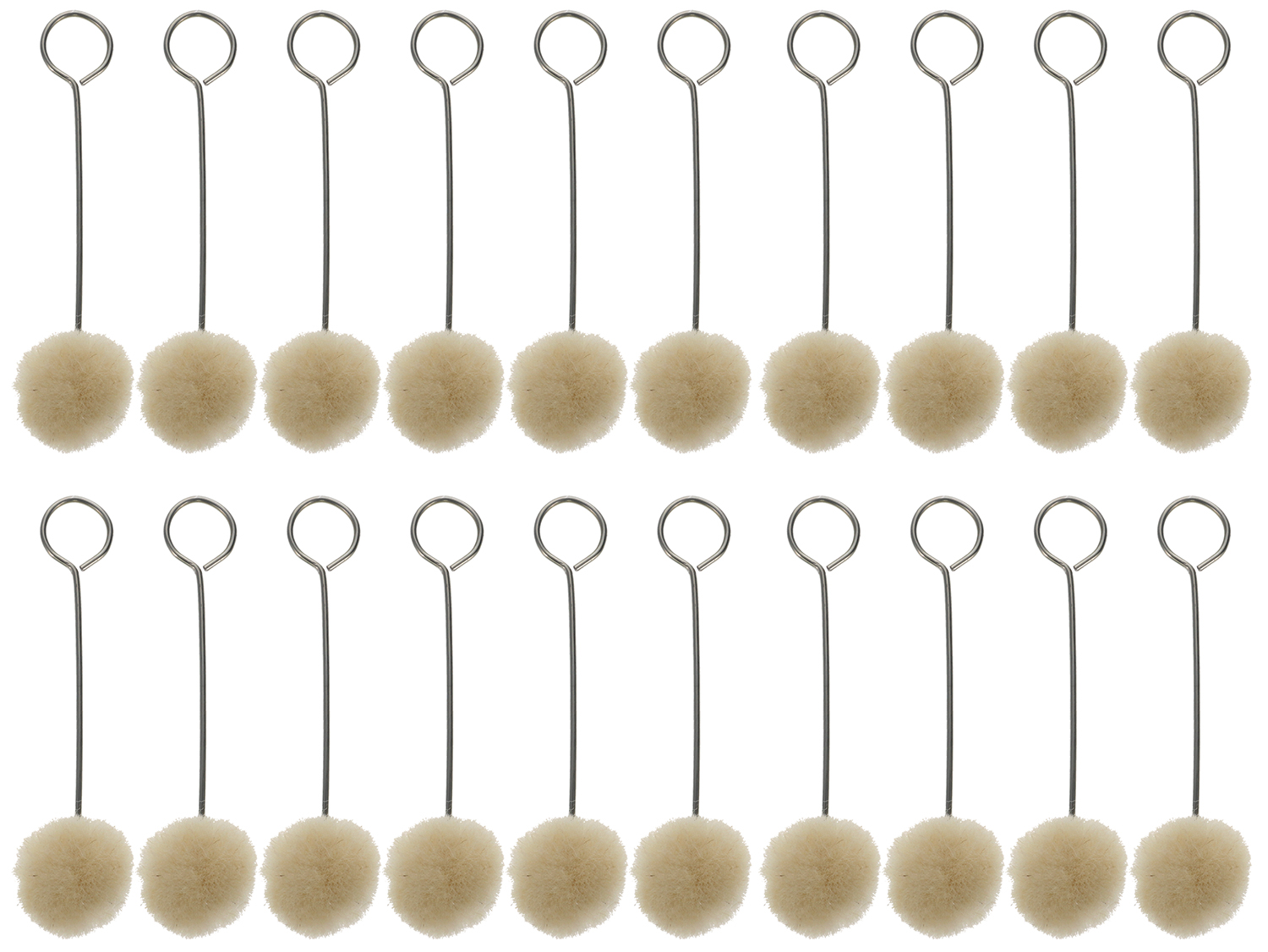 Birchwood Casey 41110 Swauber Applicators 20 Per Pkg - Birchwood Casey - 0.75" X 3.5"