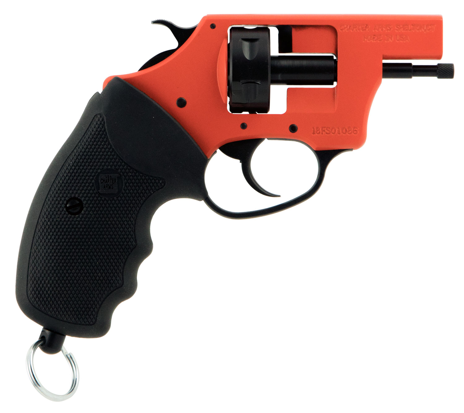 Charter Arms Pro 22 Starter Pistol: 6-Round, .22 Blank Ignition, 7075-img-0