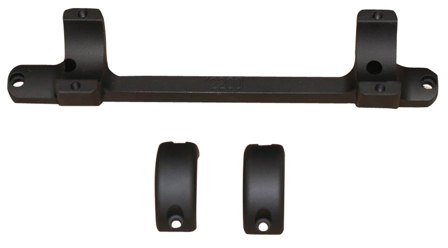 DNZ 12200 Game Reaper-Savage Scope Mount/Ring Combo Matte Black 1