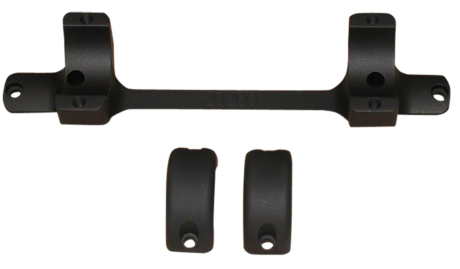 DNZ 20200 Game Reaper-Savage Scope Mount/Ring Combo Matte Black 1