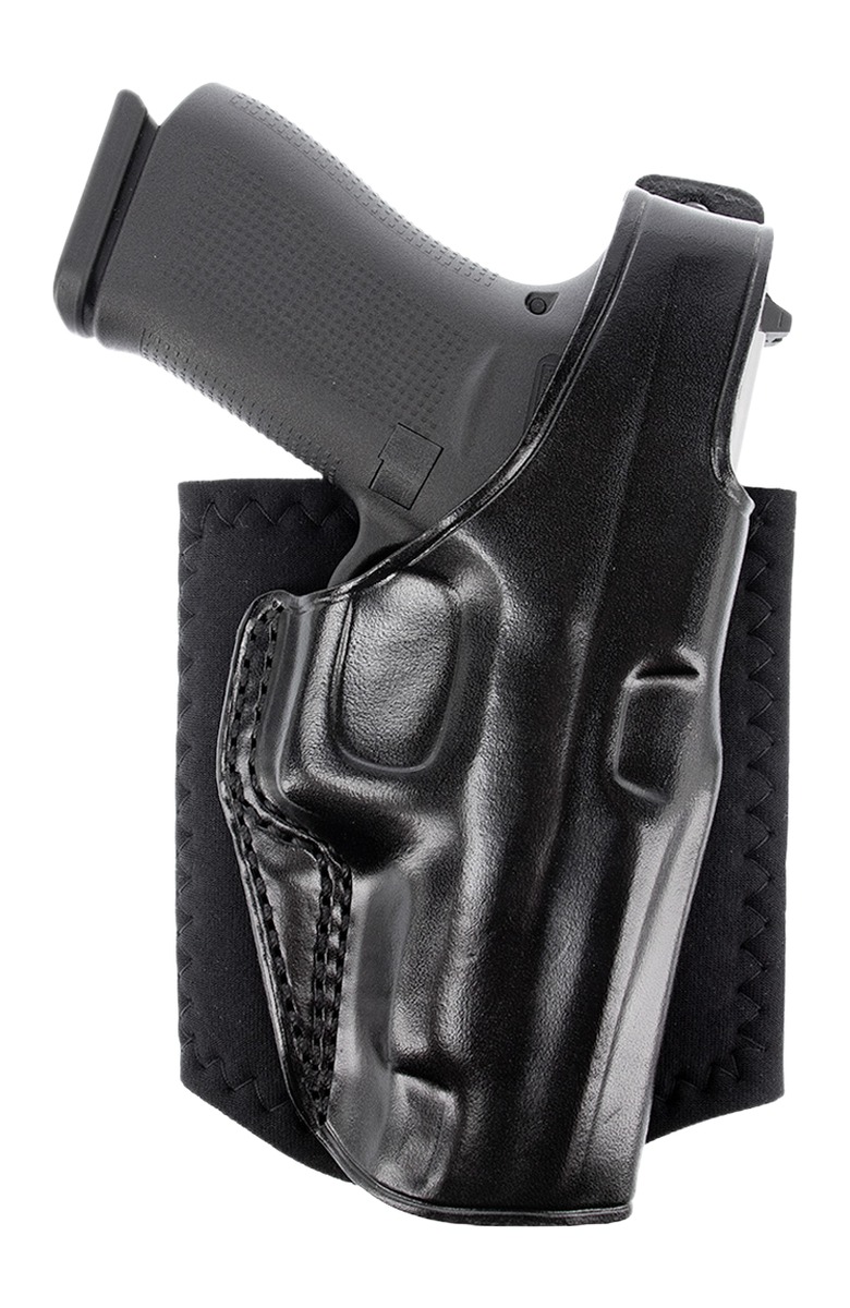 Galco AG298B Ankle Glove Size Fits Ankles Up to 13″ Black Leather Hook & Loop Compatible with Glock 29/30/30S Right Hand Galco AG298B Ankle Glove Size Fits Ankles Up to 13″ Black Leather Hook & Loop Compatible with Glock 29/30/30S Right Hand