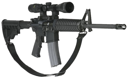 Max Ops SPT4 Duty Tactical Sling Black Webbing 11 OAL Adjustable Two-Point Tactical