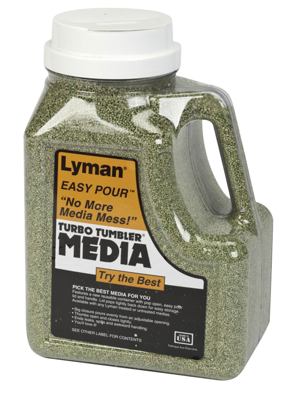 Lyman Tumbler Media Easy Pour Treated Corncob 6Lb.