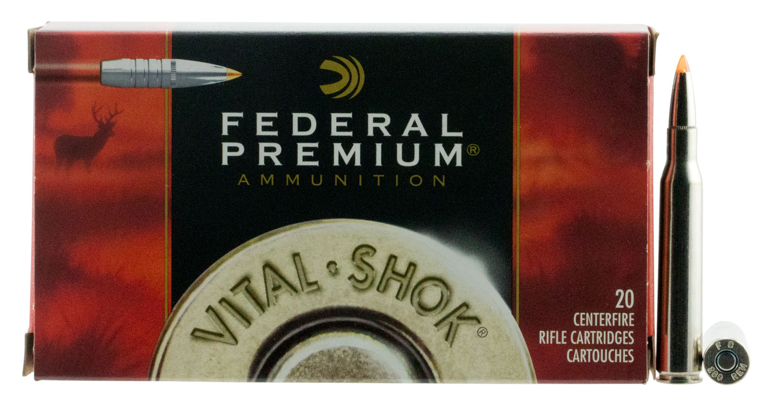 Federal P280TT2 Premium Vital-Shok 280Rem 140gr Trophy Bonded Tip 20 Per